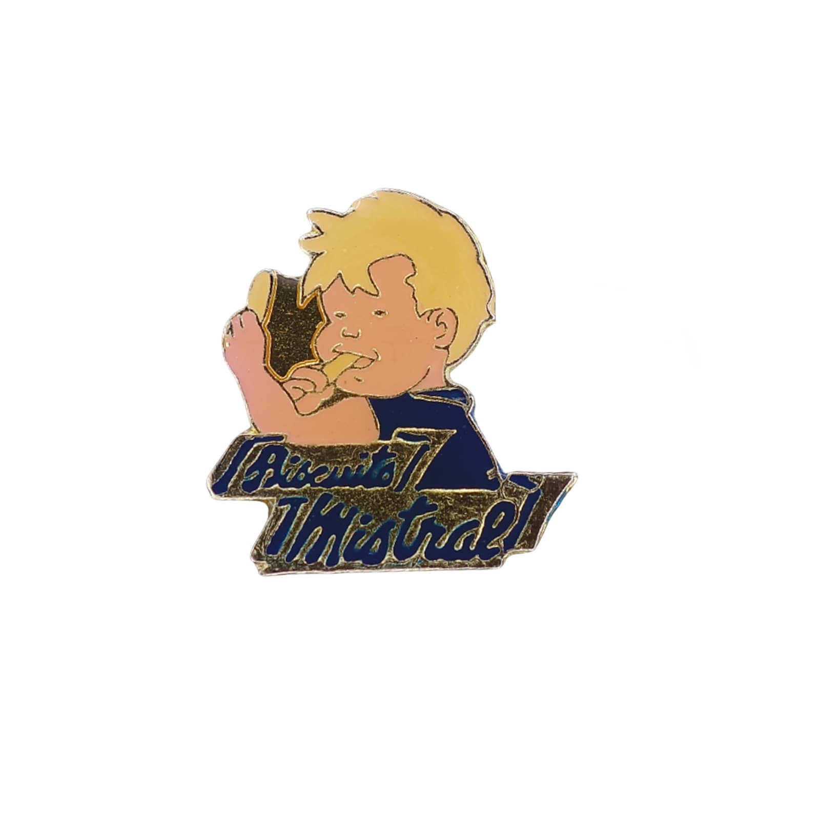 ピンズ Biscuits Mistral ビスケットを食べる男の子