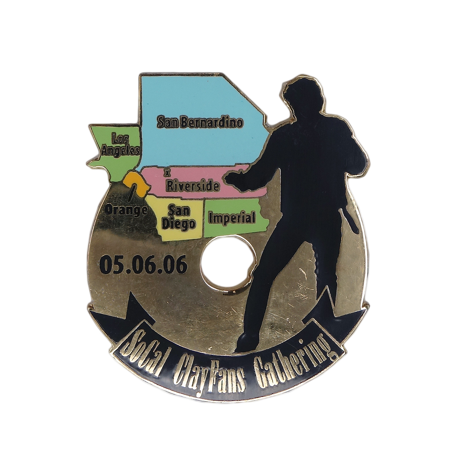 Clay Aiken クレイ・エイケン ピンズ ポップシンガー ファンミーティング