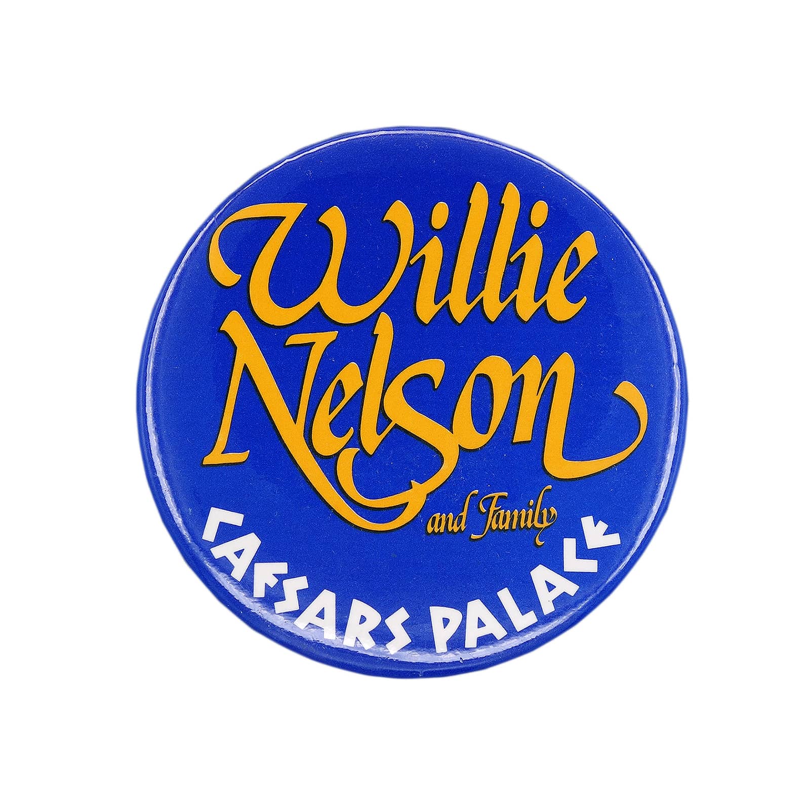 Willie Nelson and Family ウィリー・ネルソン & ファミリー 缶バッジ