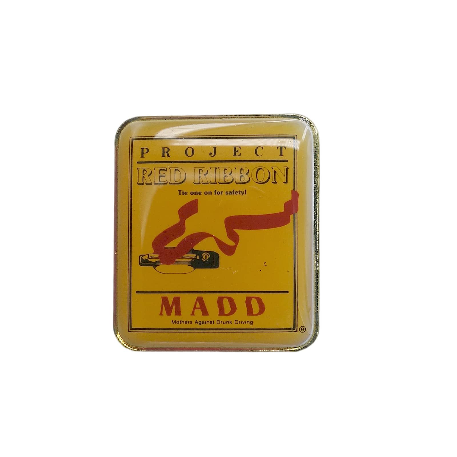 MADD レッドリボン ピンズ Project Red Ribbon