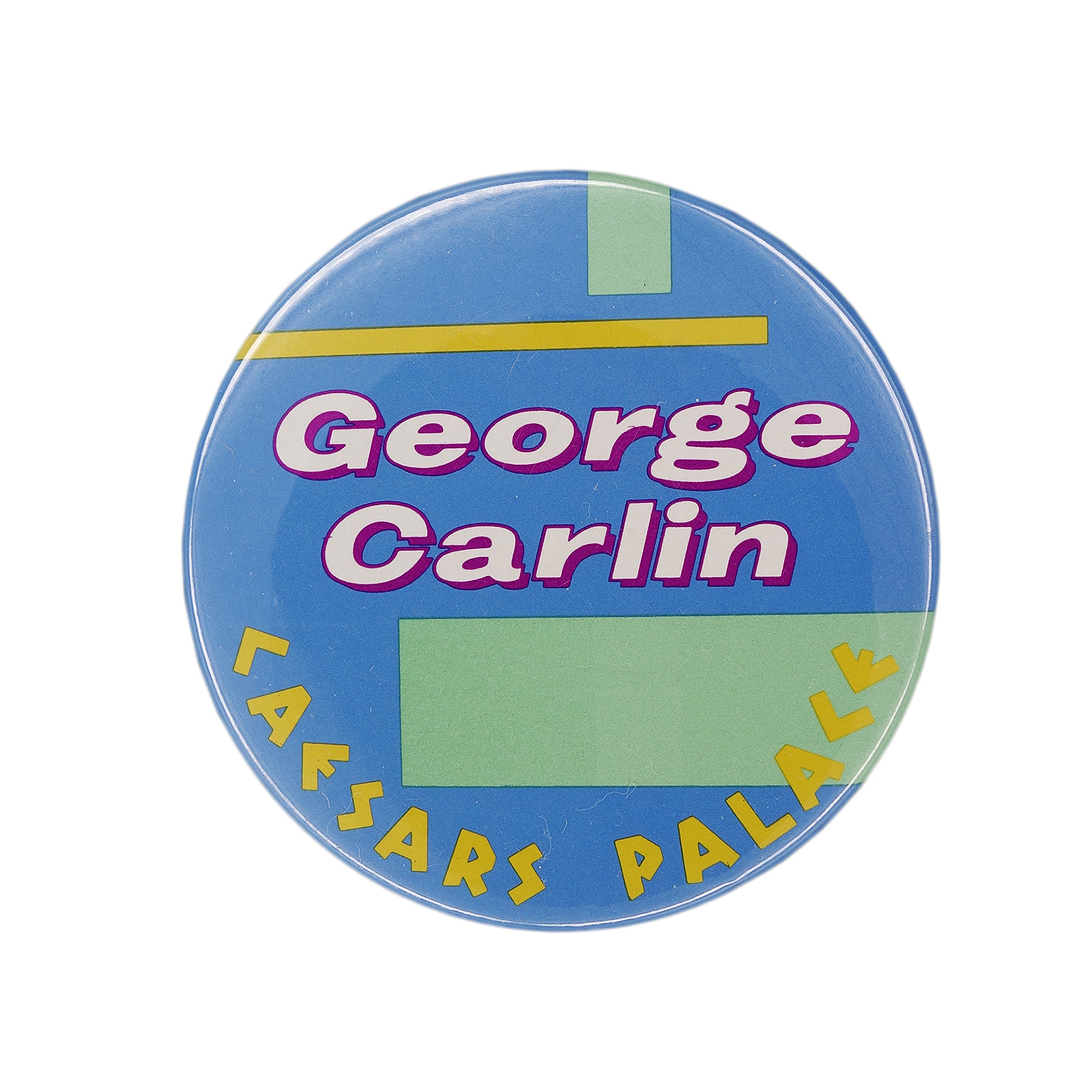 George Carlin ジョージ・カーリン 缶バッジ コメディアン CAESARS PALACE