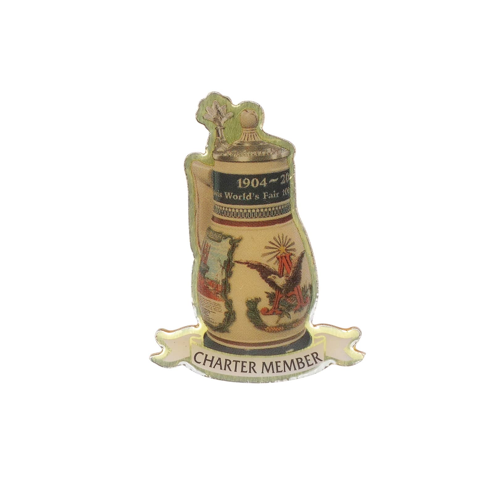 Anheuser-Busch Collectors Club ビアスタイン型 ピンズ