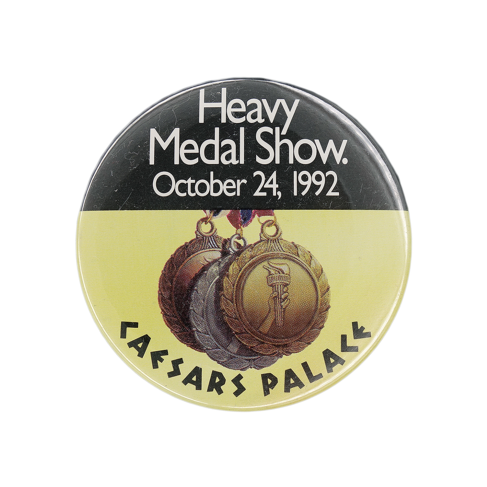 Heavy Medal Show 缶バッジ ボクシング CAESARS PALACE