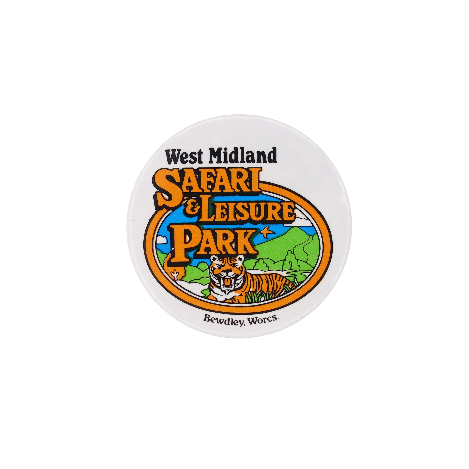 West Midland SAFARI & LEISURE PARK サファリパーク 缶バッジ