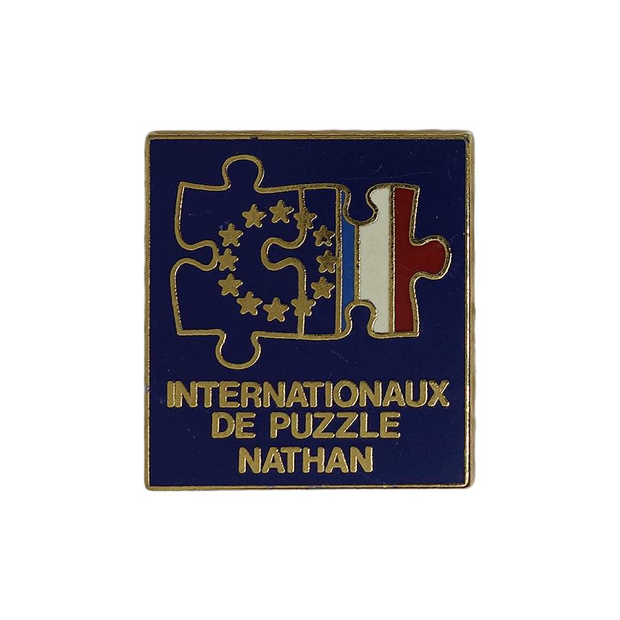 INTERNATIONAUX DE PUZZLE NATHAN ピンズ パズル 留め具付き