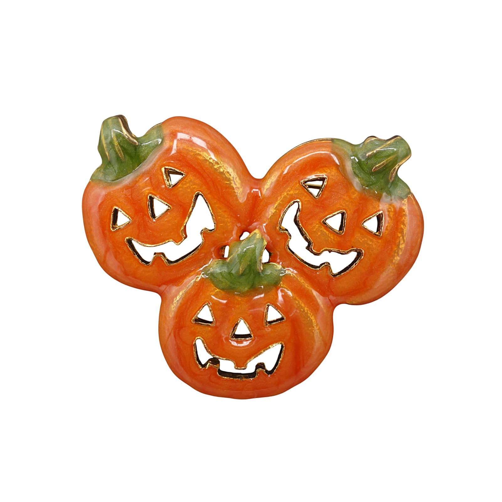 ジャックオーランタン ハロウィン ブローチ