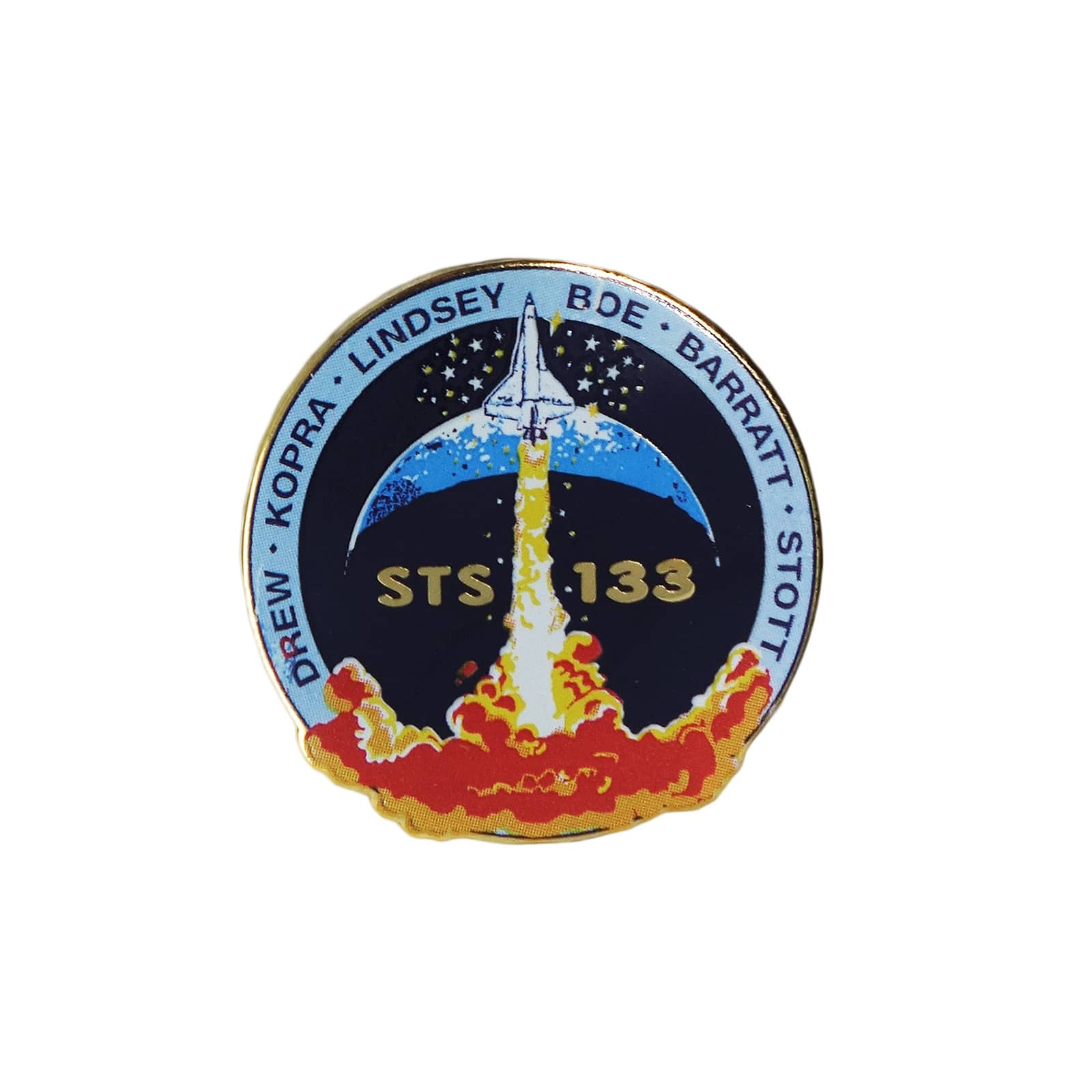 NASA STS-133 徽章 ピンズ スペースシャトル ディスカバリー