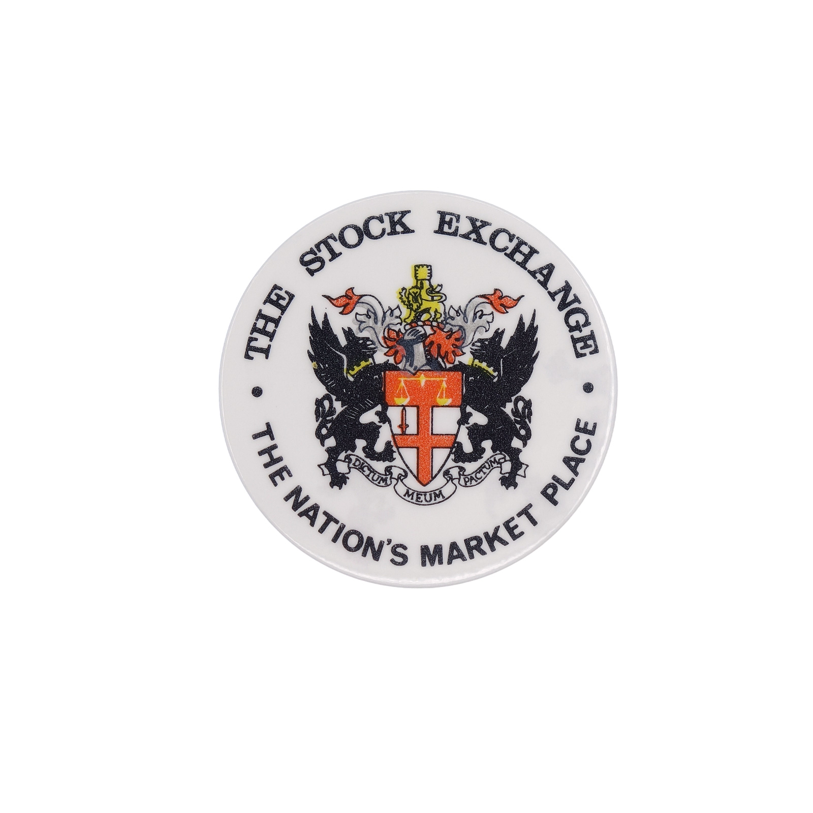 LONDON STOCK EXCHANGE ロンドン証券取引所 缶バッジ バッチ