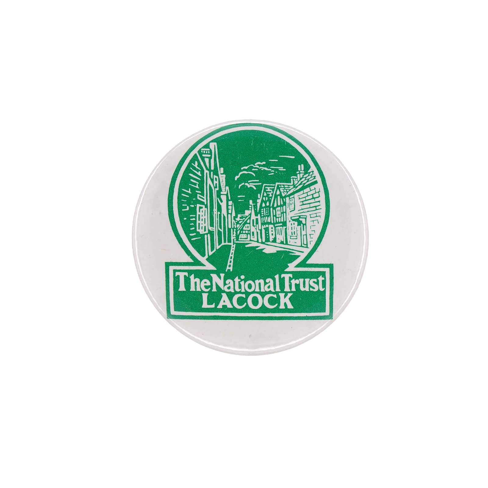 The National Trust ナショナル・トラスト LACOCK レイコック 缶バッジ