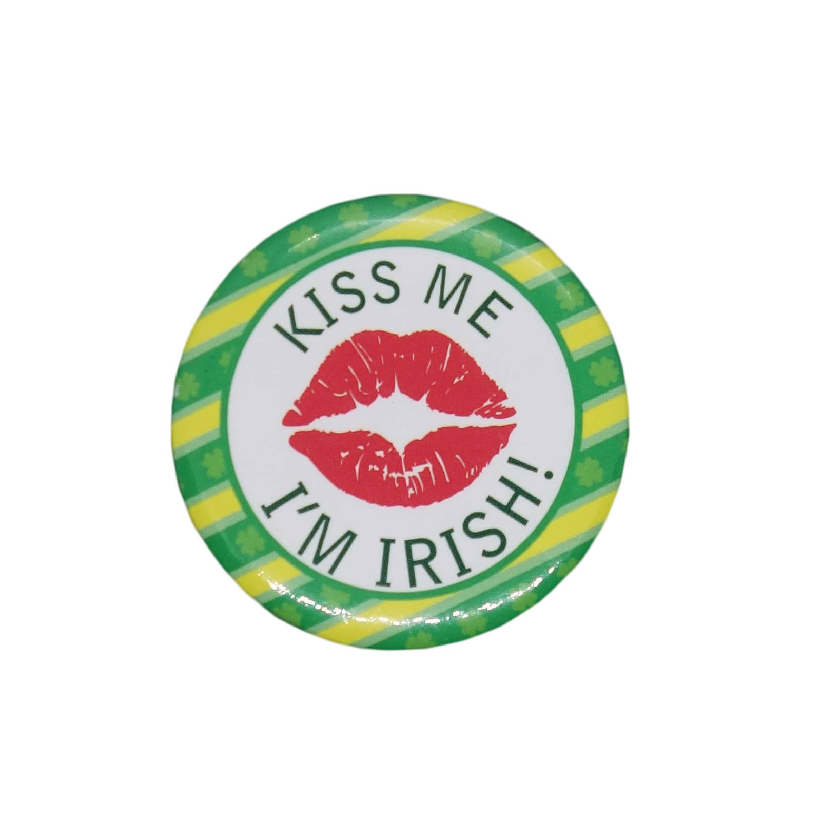 KISS ME I'M IRISH! 缶バッジ バッチ