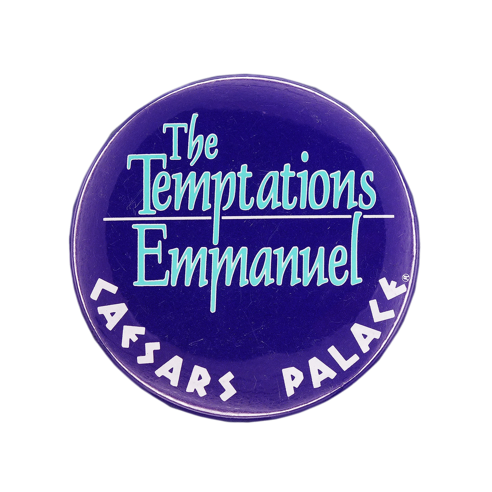 The Temptations Emmanuel 缶バッジ CAESARS PALACE