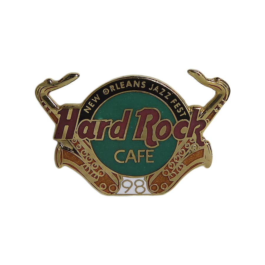 Hard Rock CAFE サックス ブローチ ハードロックカフェ NEW ORLEANS