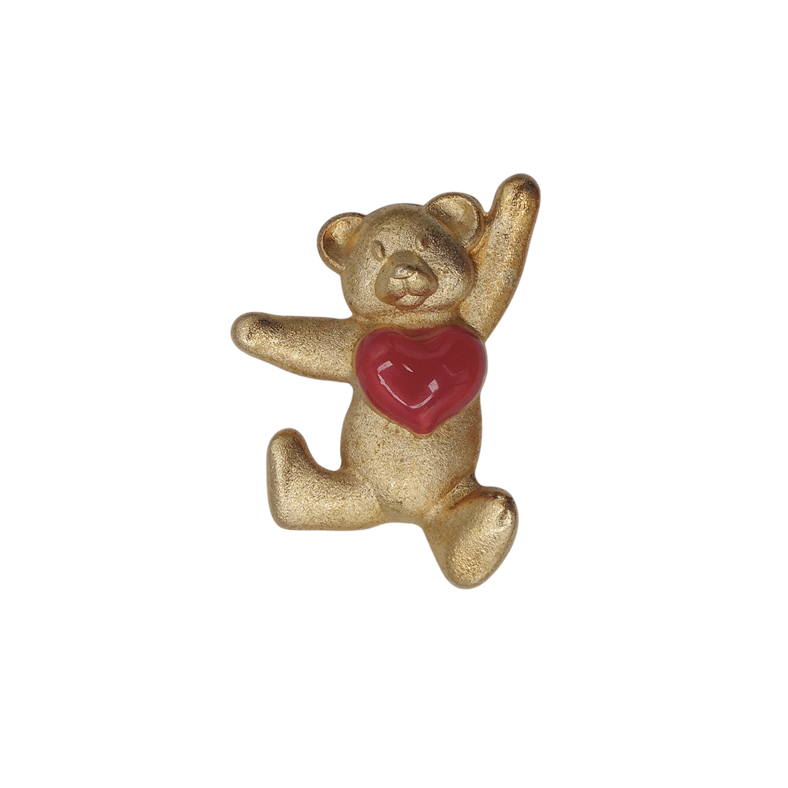 AVON テディベア ハート ピンズ エイボン