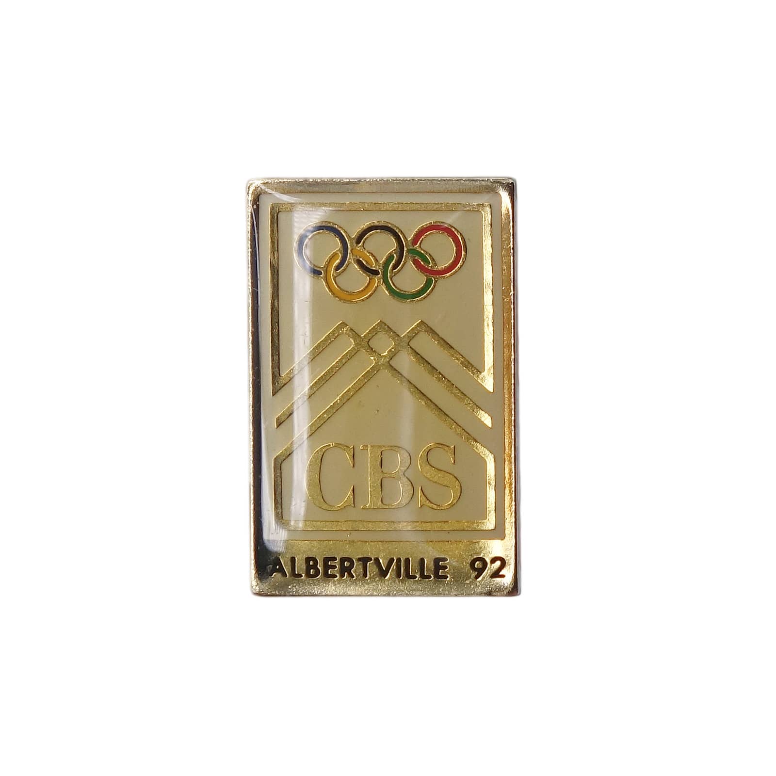 1992年 アルベールビル 冬季 オリンピック ピンズ 五輪 テレビ局CBS