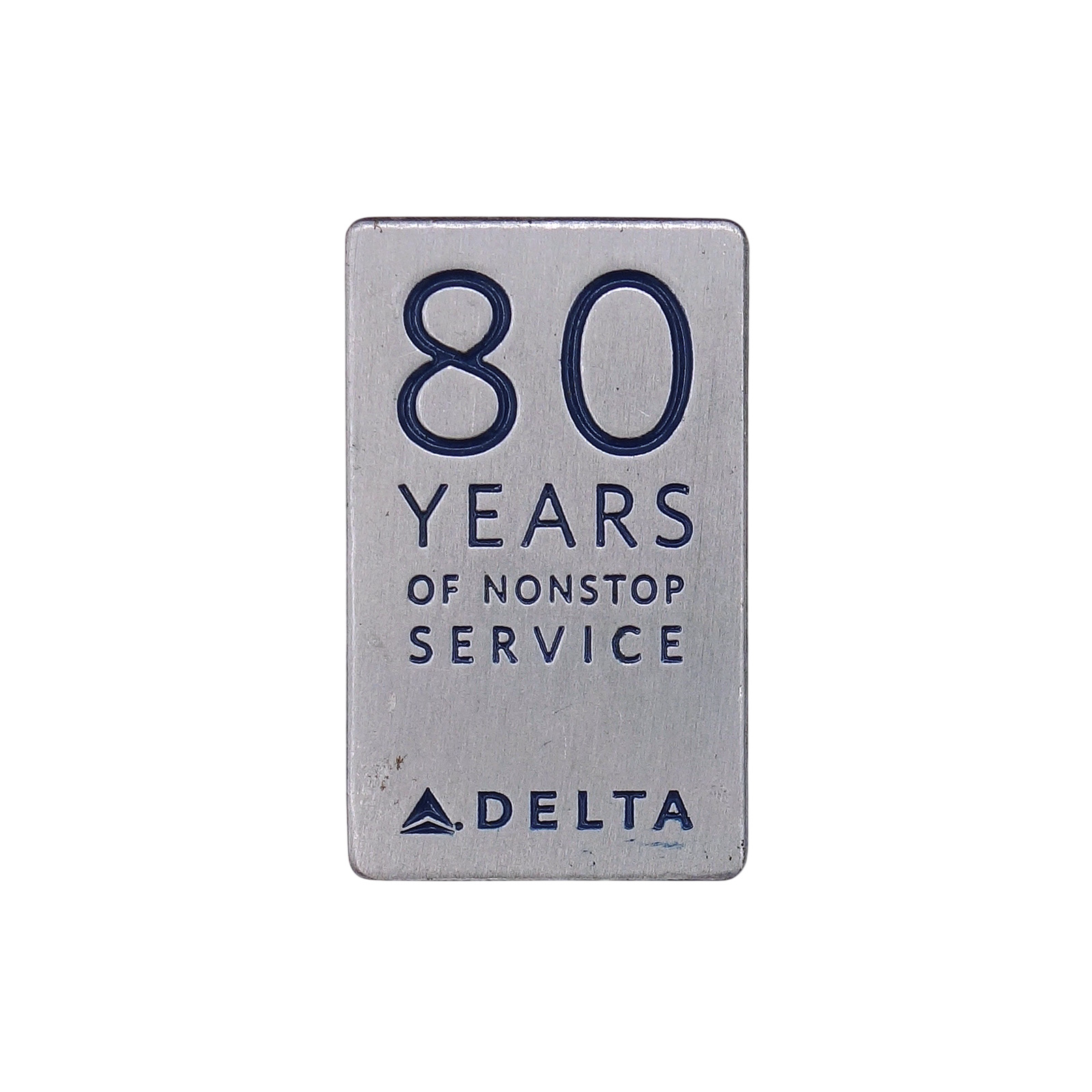 DELTA デルタ航空 80 YEARS OF NONSTOP SERVICE ピンズ