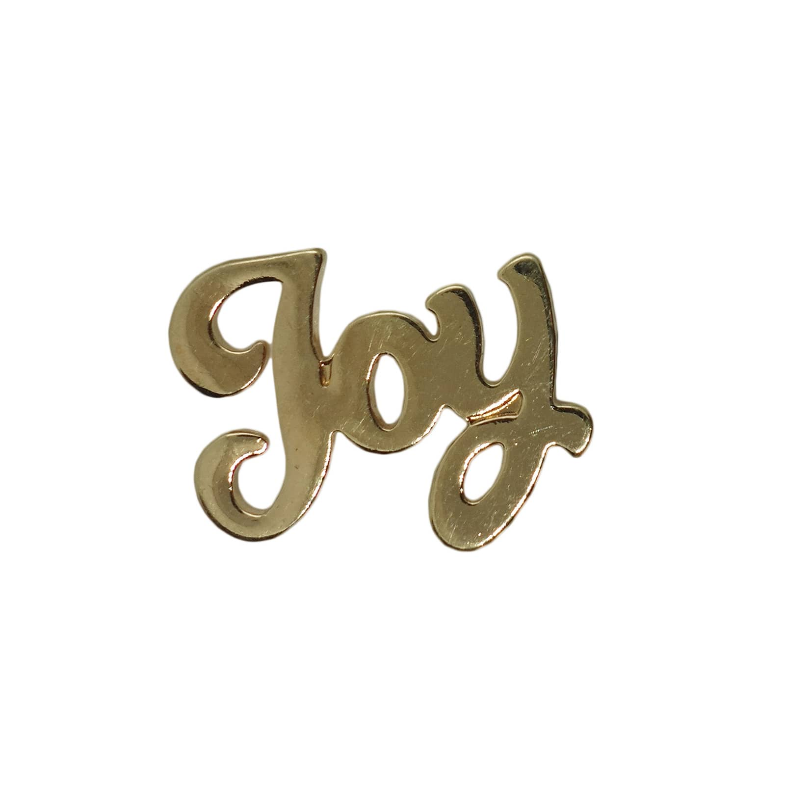 JOY ピンズ クリスマス 留め具付き