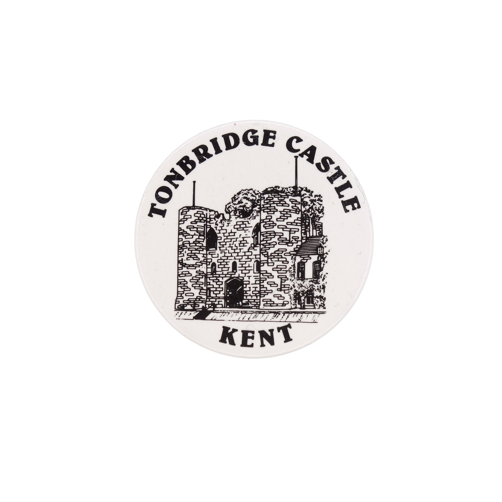 TONBRIDGE CASTLE トンブリッジ城 缶バッジ バッチ