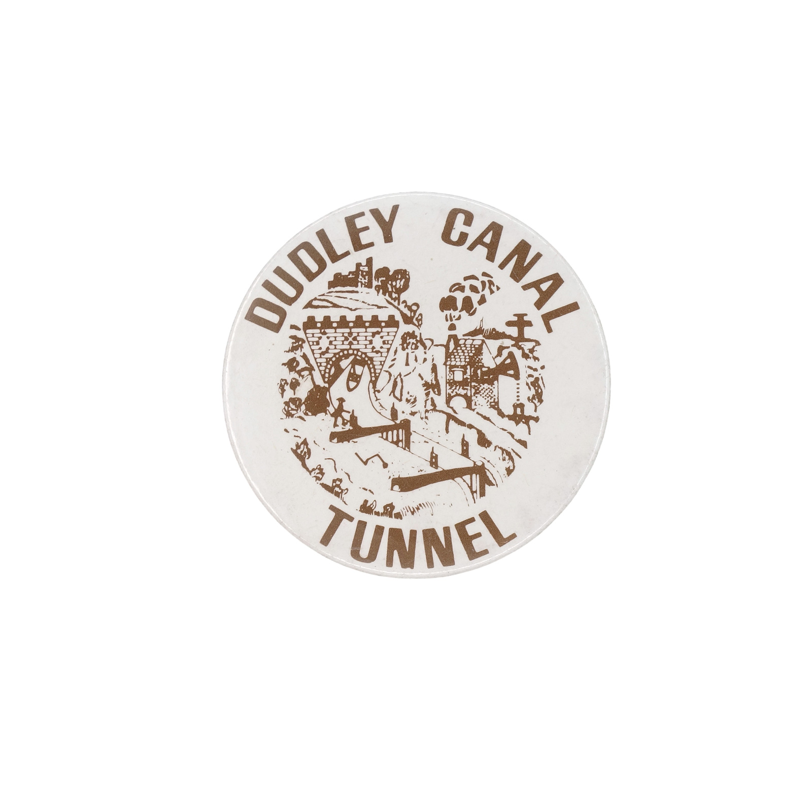 DUDLEY CANAL TUNNEL ダドリー運河トンネル 缶バッジ バッチ