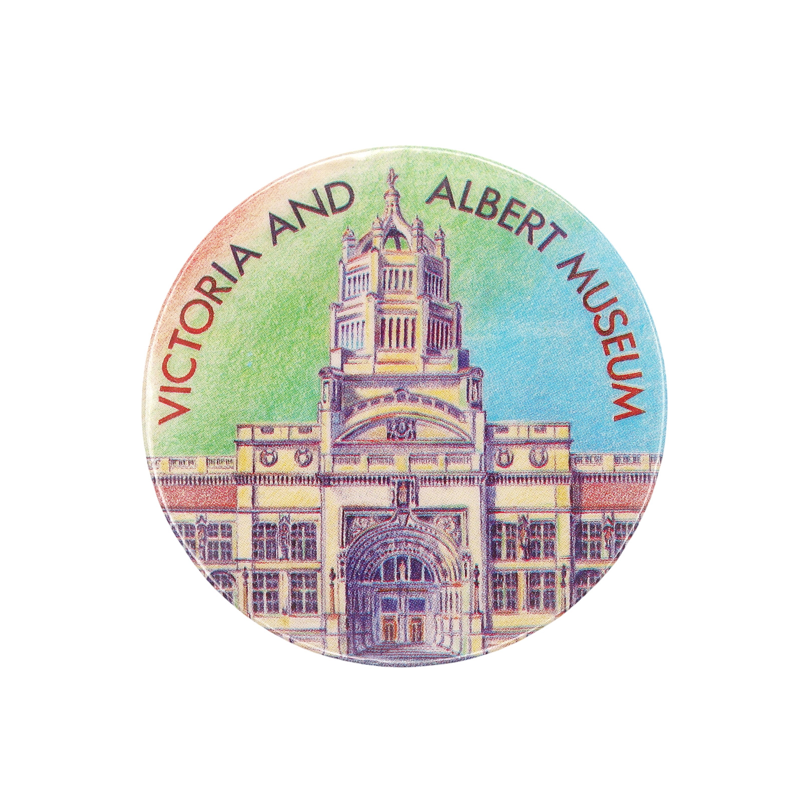 VICTORIA AND ALBERT MUSEUM ヴィクトリア&アルバート博物館 缶バッジ