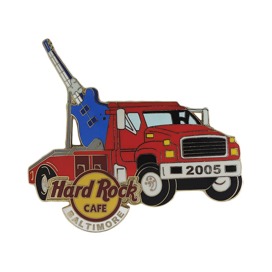 Hard Rock CAFE トレーラー ピンズ ハードロックカフェ BALTIMORE 留め具付き