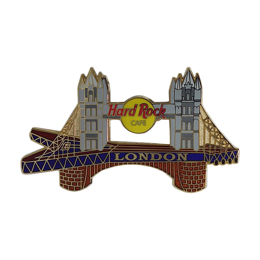 Hard Rock CAFE ロンドンブリッジ ピンズ ハードロックカフェ LONDON 留め具付きの通販サイト | ピンズ屋