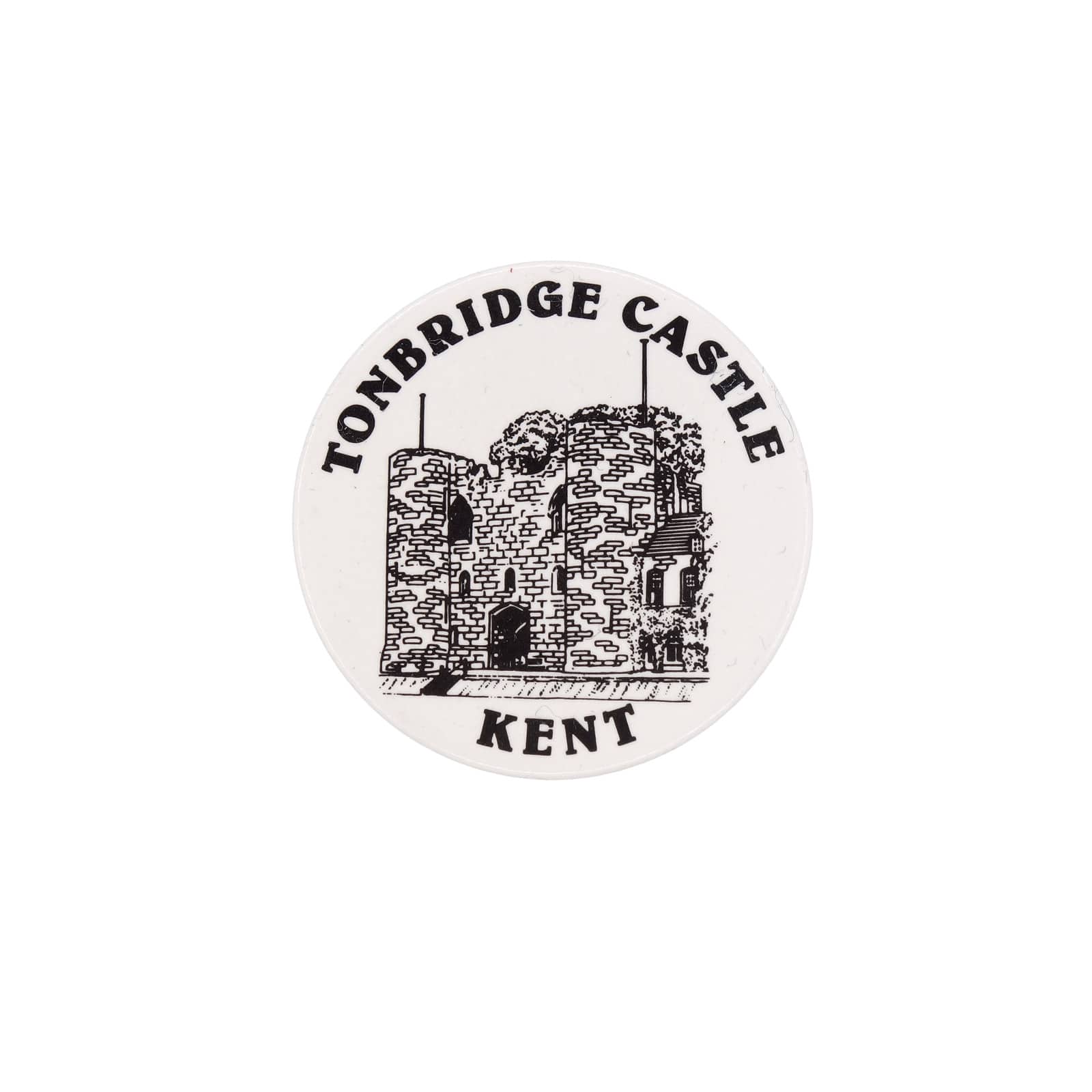 TONBRIDGE CASTLE トンブリッジ城 缶バッジ バッチ