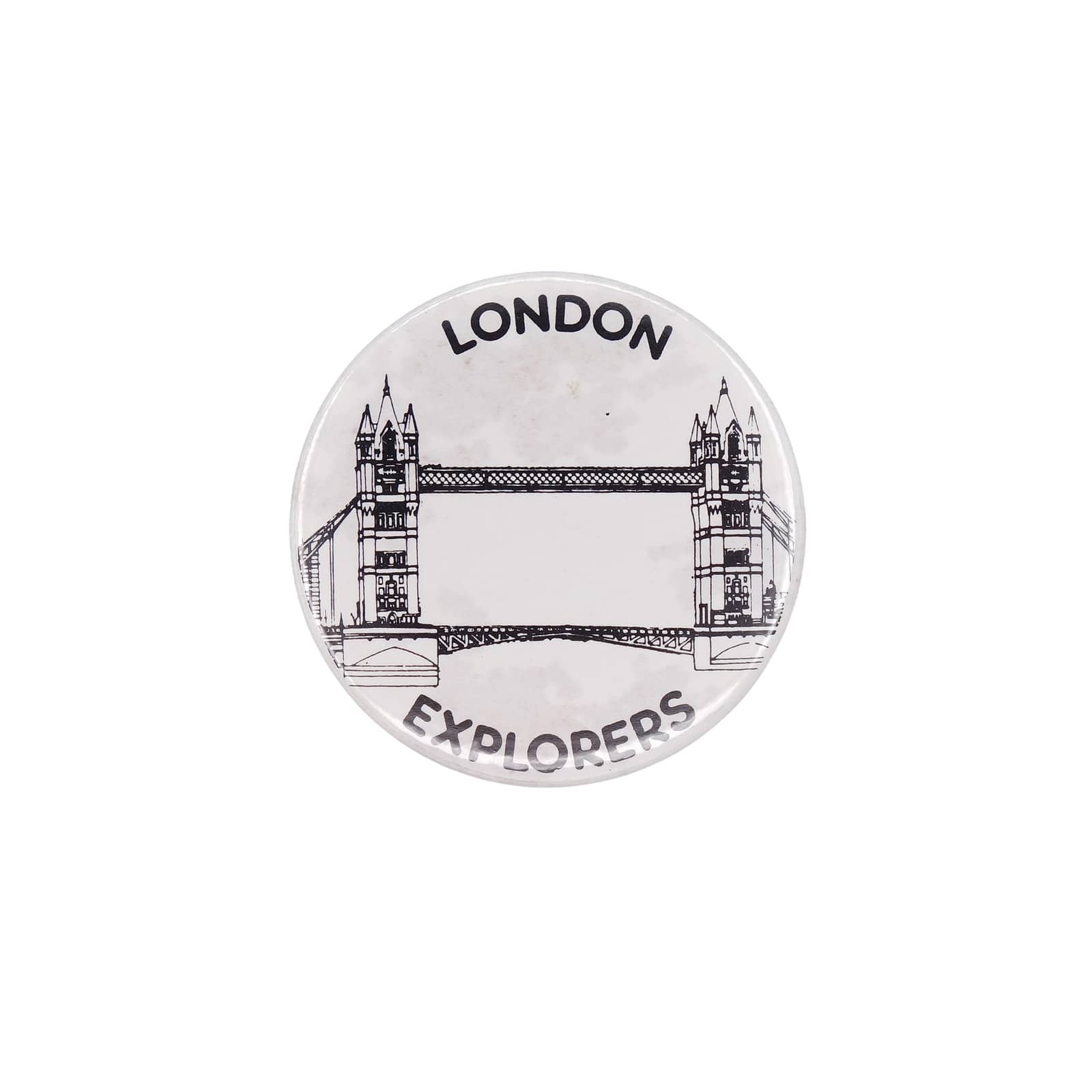 LONDON EXPLORERS 缶バッジ バッチ ロンドン・タワーブリッジ