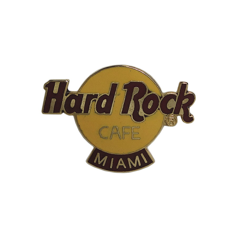 Hard Rock CAFE ロゴ ブローチ ハードロックカフェ MIAMI