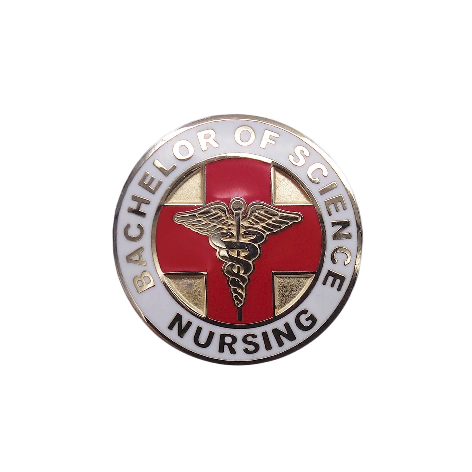 BACHELOR OF SCIENCE NURSING ピンズ 看護学士 カドゥケウス