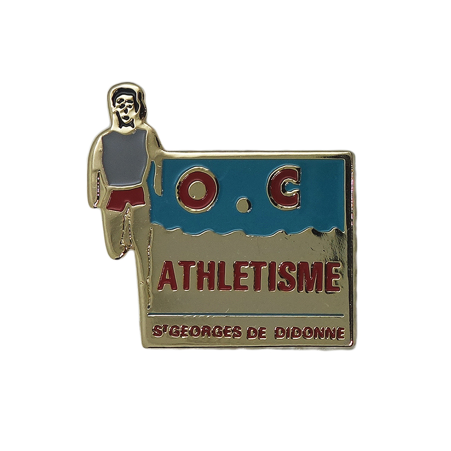 O.C ATHLETISME ピンズ