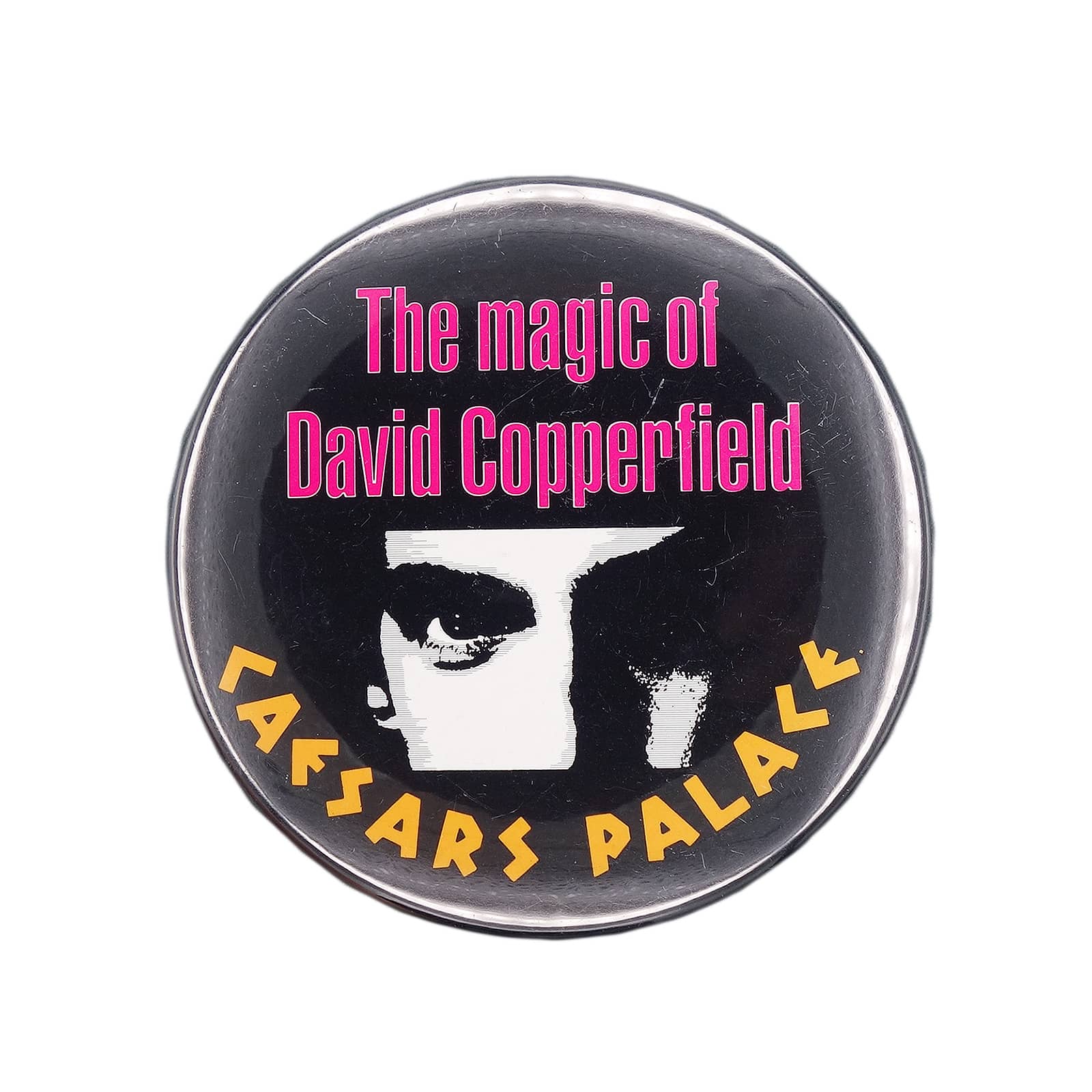 David Copperfield デビッド・カッパーフィールド 缶バッジ マジシャン