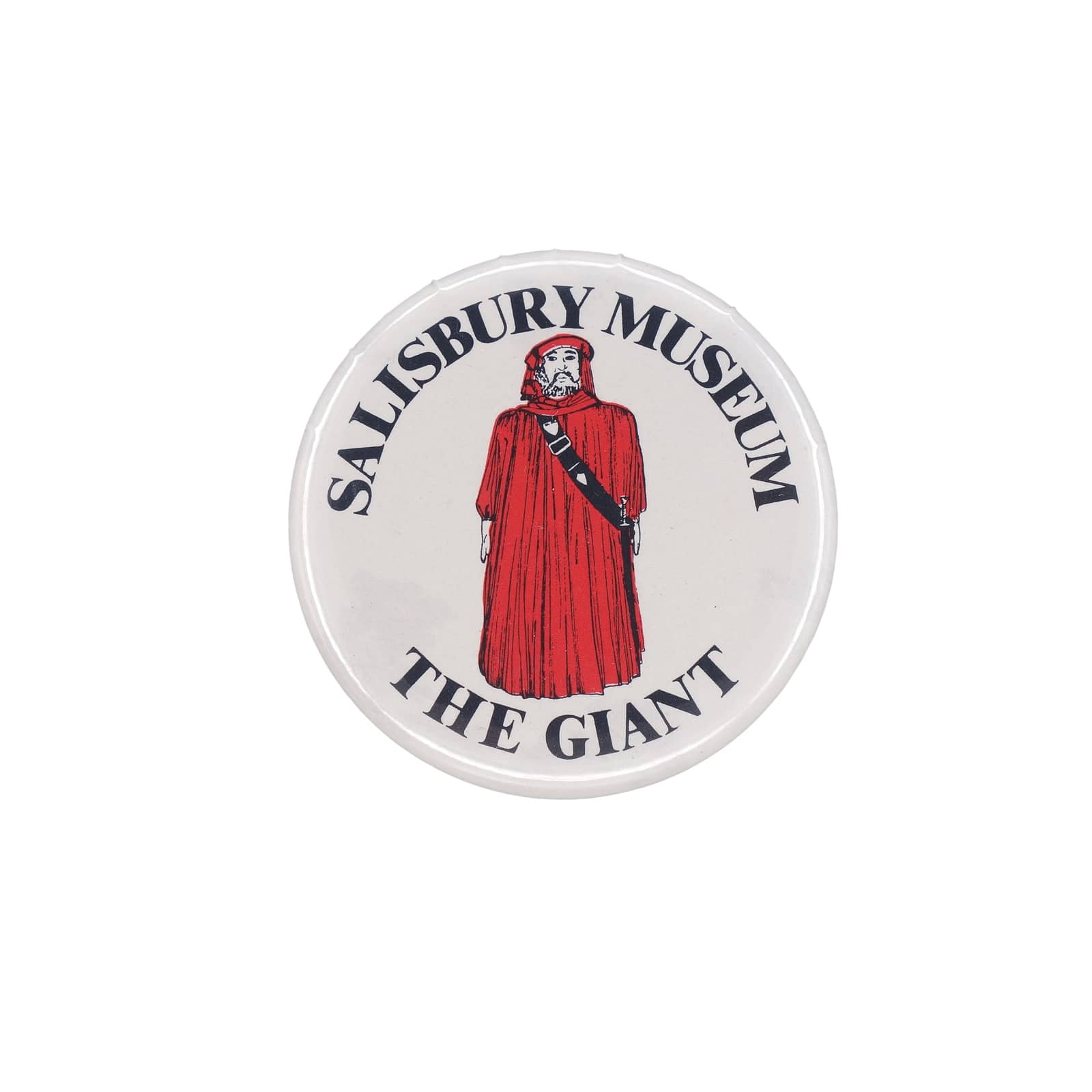 SALISBURY MUSEUM THE GIANT 缶バッジ バッチ