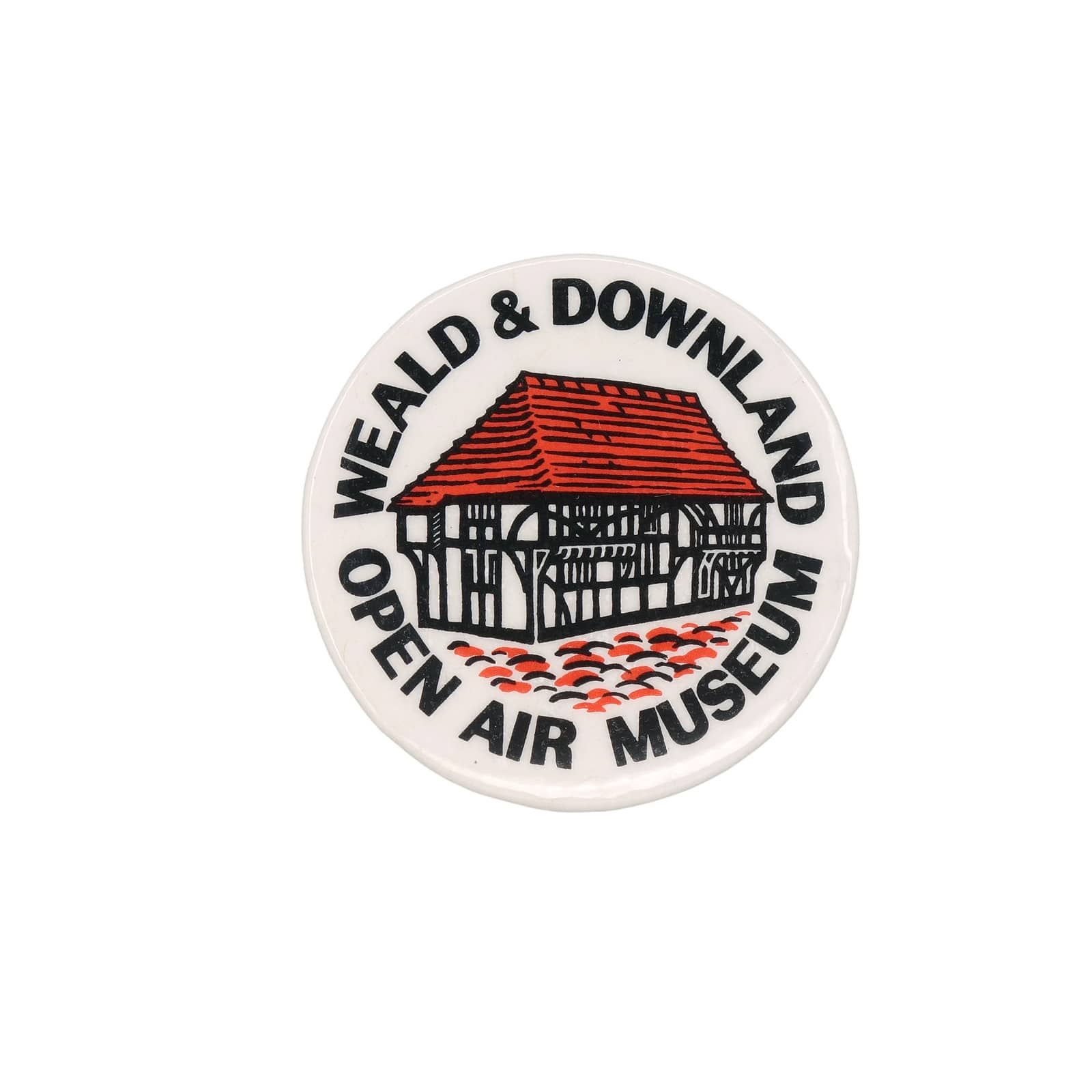WEALD & DOWNLAND OPEN AIR MUSEUM 缶バッジ バッチ