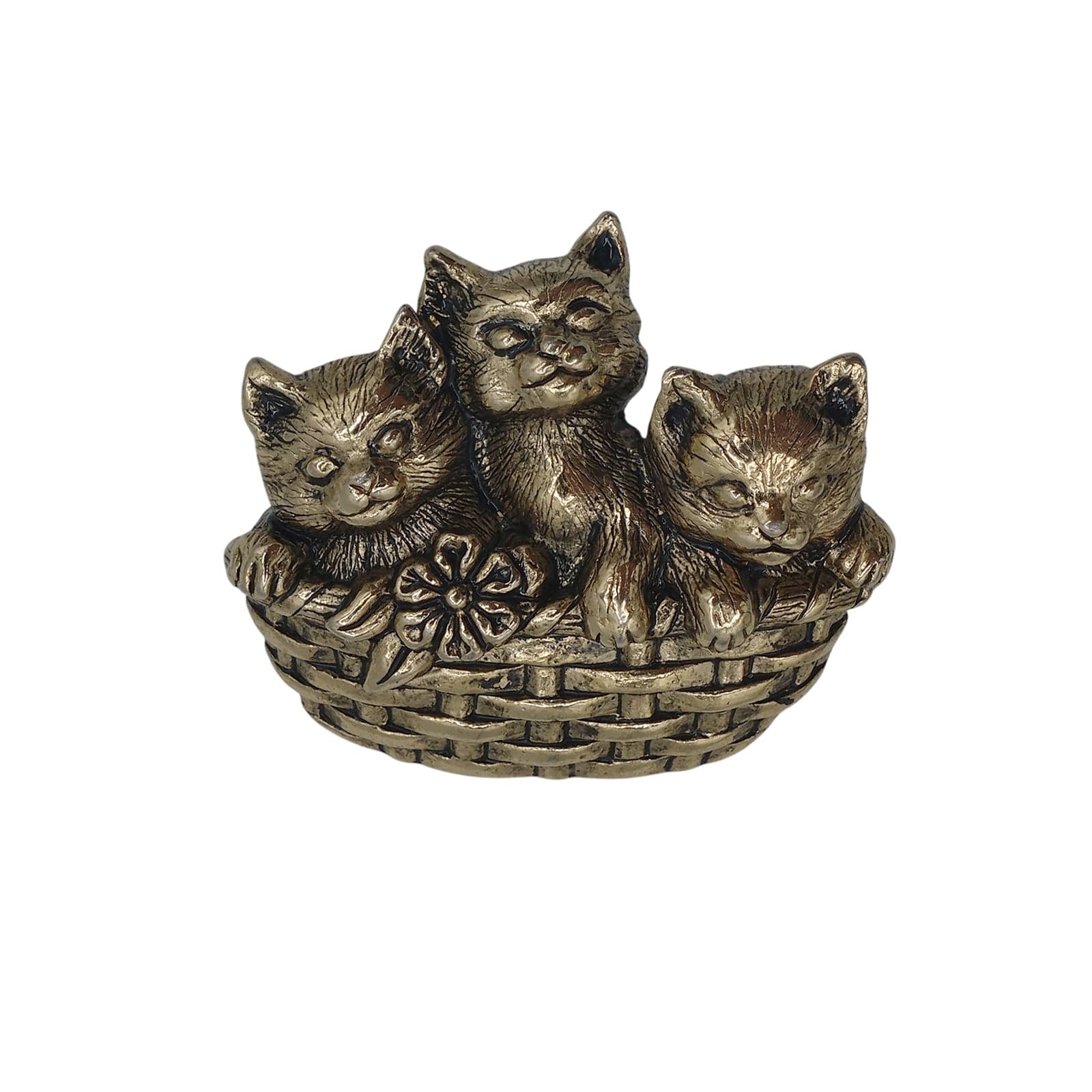 AVON 籠に入った3匹の猫 ピンズ Basket of Love Kittens エイボン