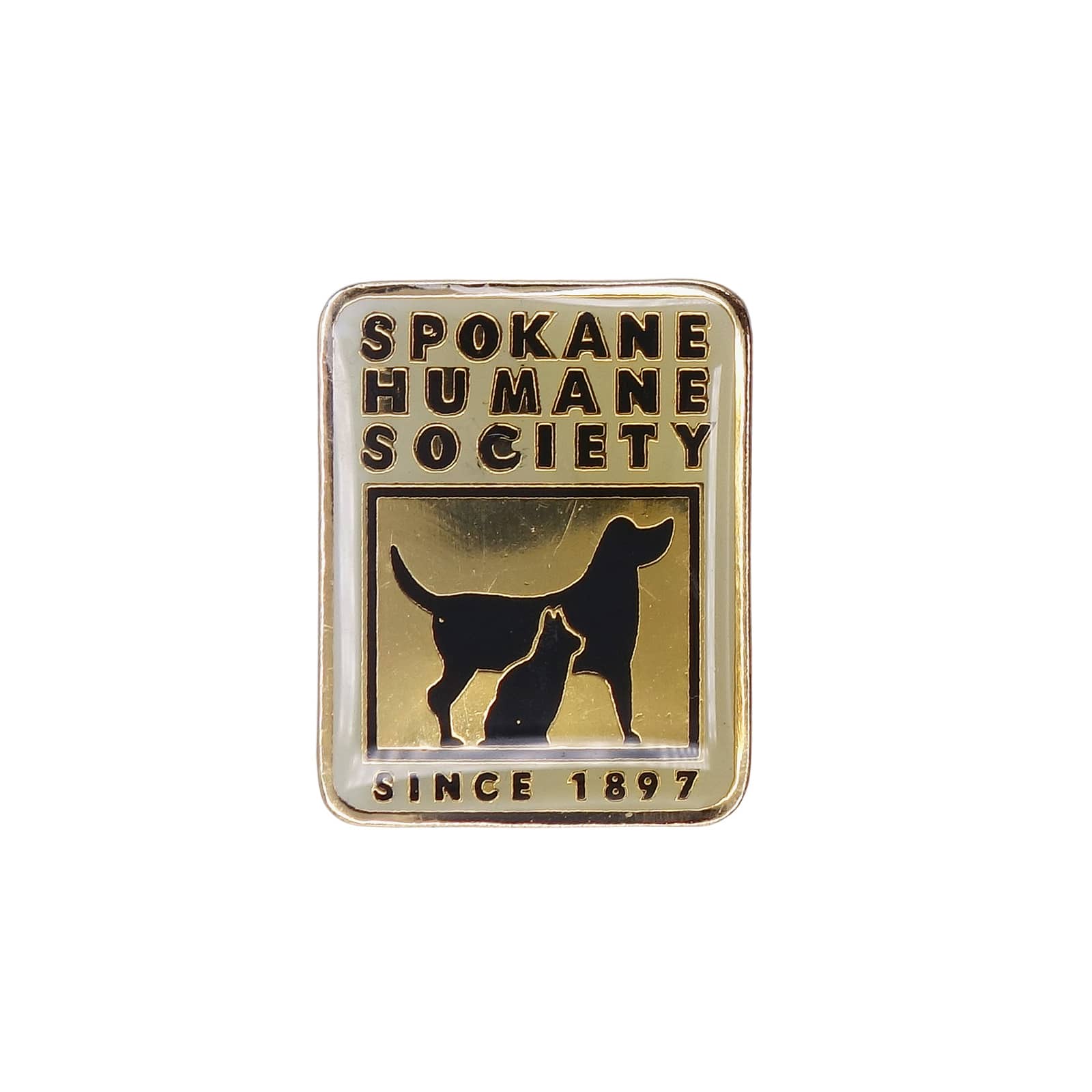 SPOKANE HUMANE SOCIETY 動物保護団体 ピンズ 犬 猫