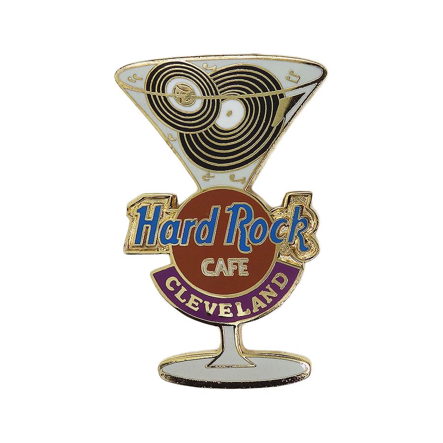 Hard Rock CAFE カクテル ピンズ ハードロックカフェ CLEVELAND レコード