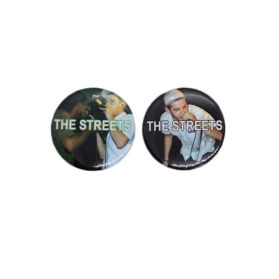 THE STREETS ザ・ストリーツ 缶バッジ 2点セット バッチ ヒップホップ