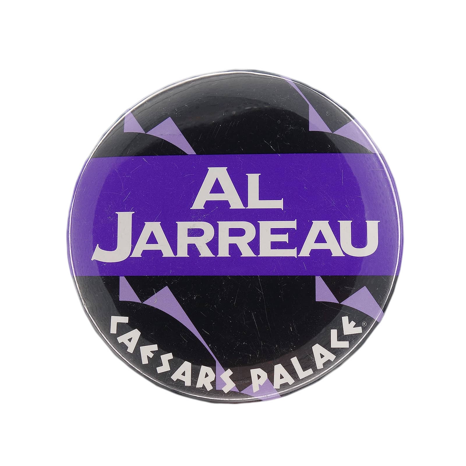 AL JARREAU アル・ジャロウ 缶バッジ ジャズボーカリスト CAESARS PALACE