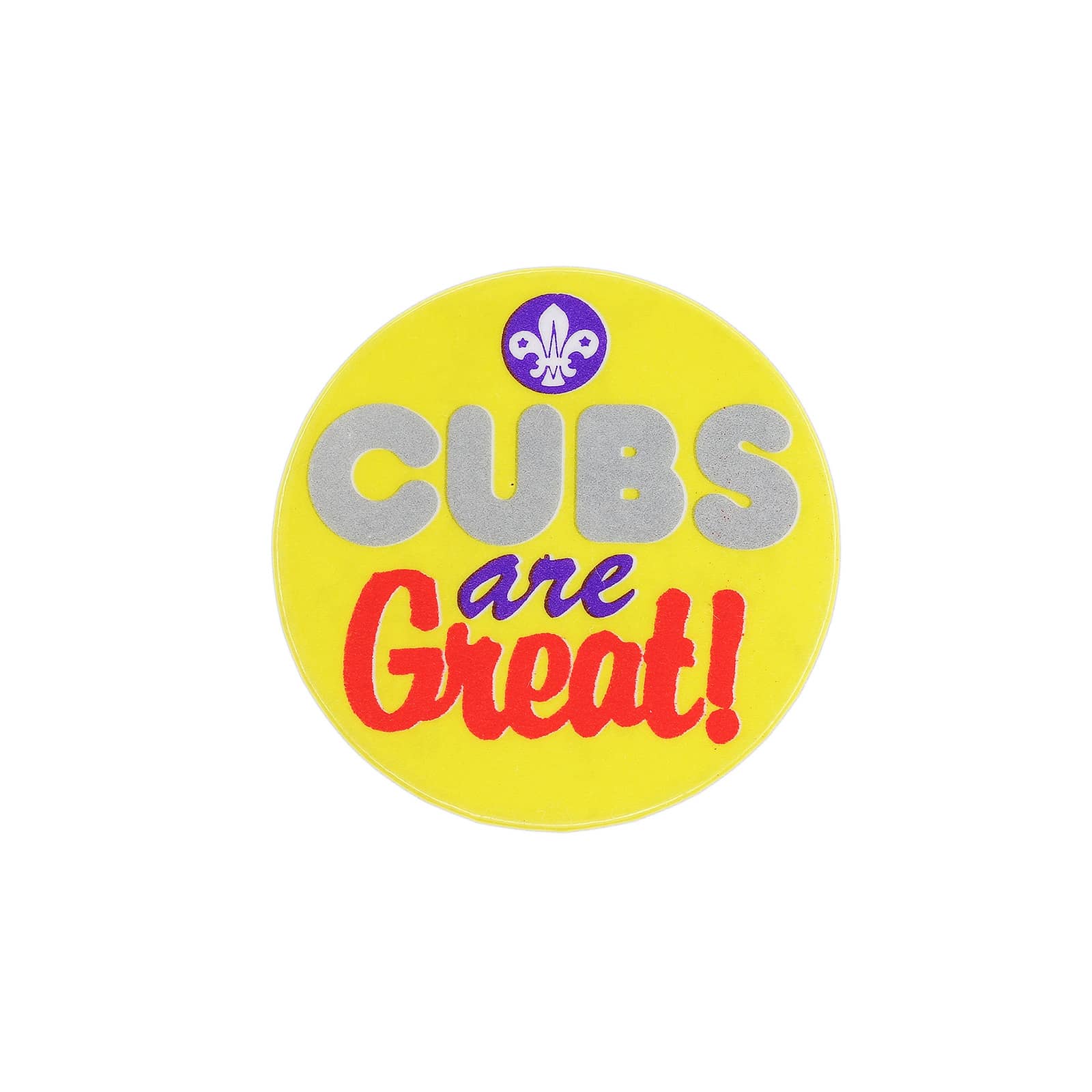CUBS are Great! カブスカウト 缶バッジ バッチ ボーイスカウト