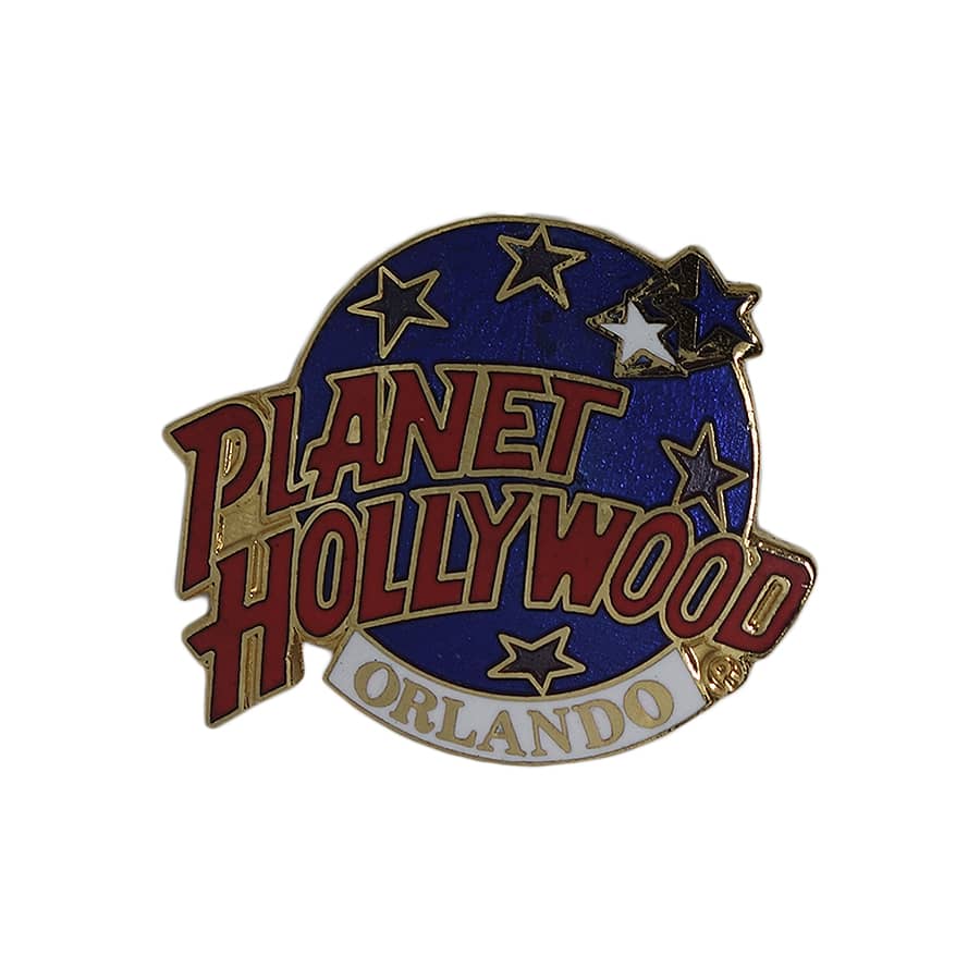 PLANET HOLLYWOOD ロゴ ブローチ ORLANDO プラネットハリウッド