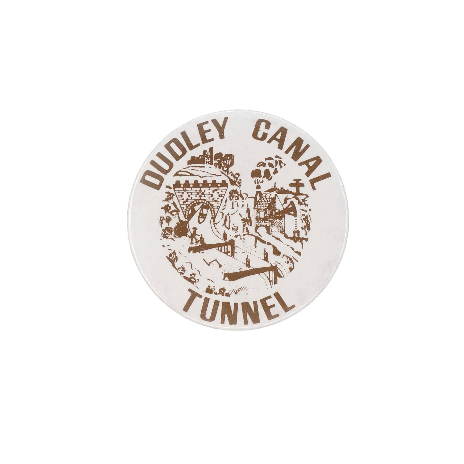 DUDLEY CANAL TUNNEL ダドリー運河トンネル 缶バッジ バッチ