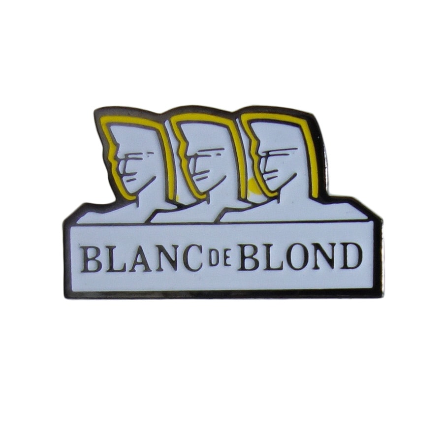 ピンズ Blanc de Blond 留め具付き ピンバッジ