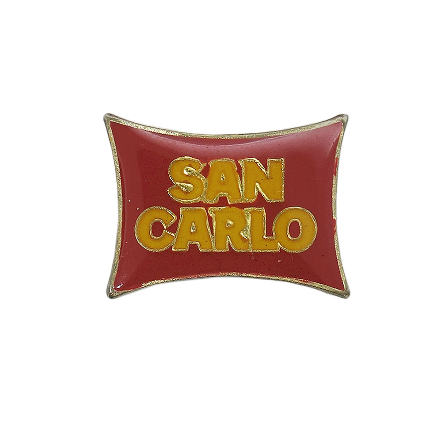 SAN CARLO ロゴ ピンズ スナック菓子