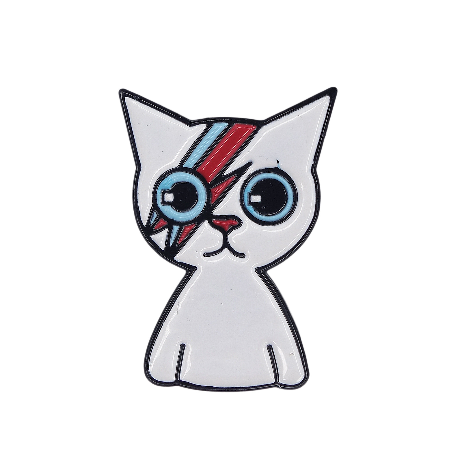 David Meowie デヴィッド・ボウイ猫 ピンズ
