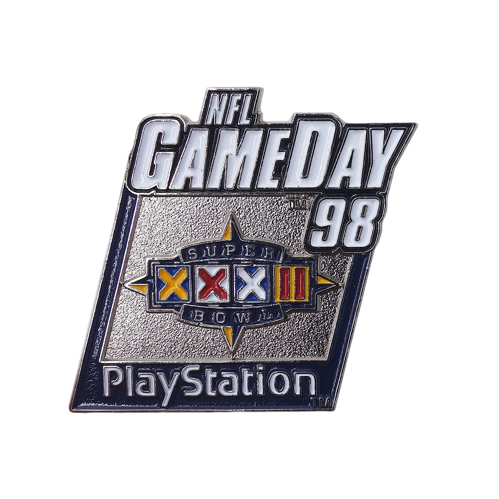 PlayStation NFL GAMEDAY 98 アメフト ピンズ 第32回 スーパーボウル
