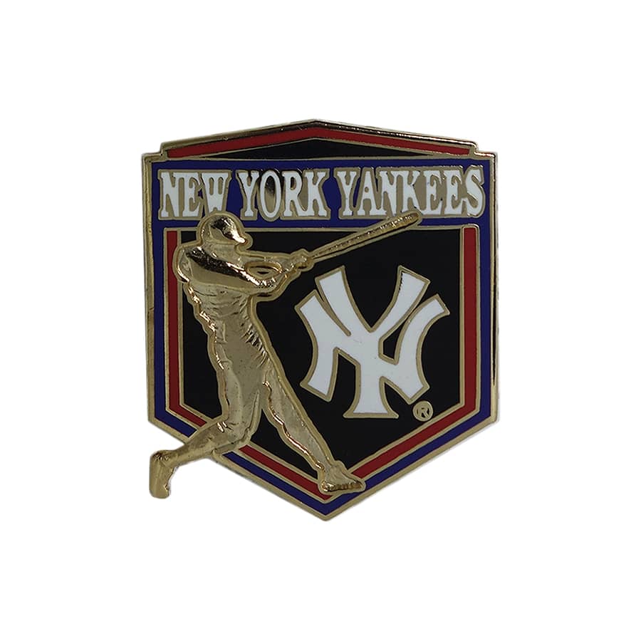 MLB ニューヨーク・ヤンキース ピンズ 野球 メジャーリーグベースボール 留め具付き