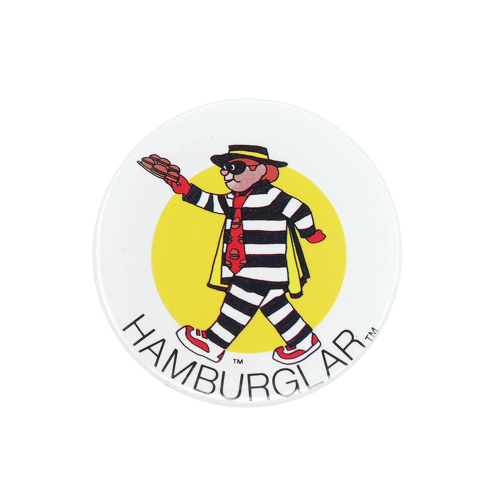 McDonald's ハンバーグラー 缶バッジ HAMBURGLAR マクドナルド ビンテージ