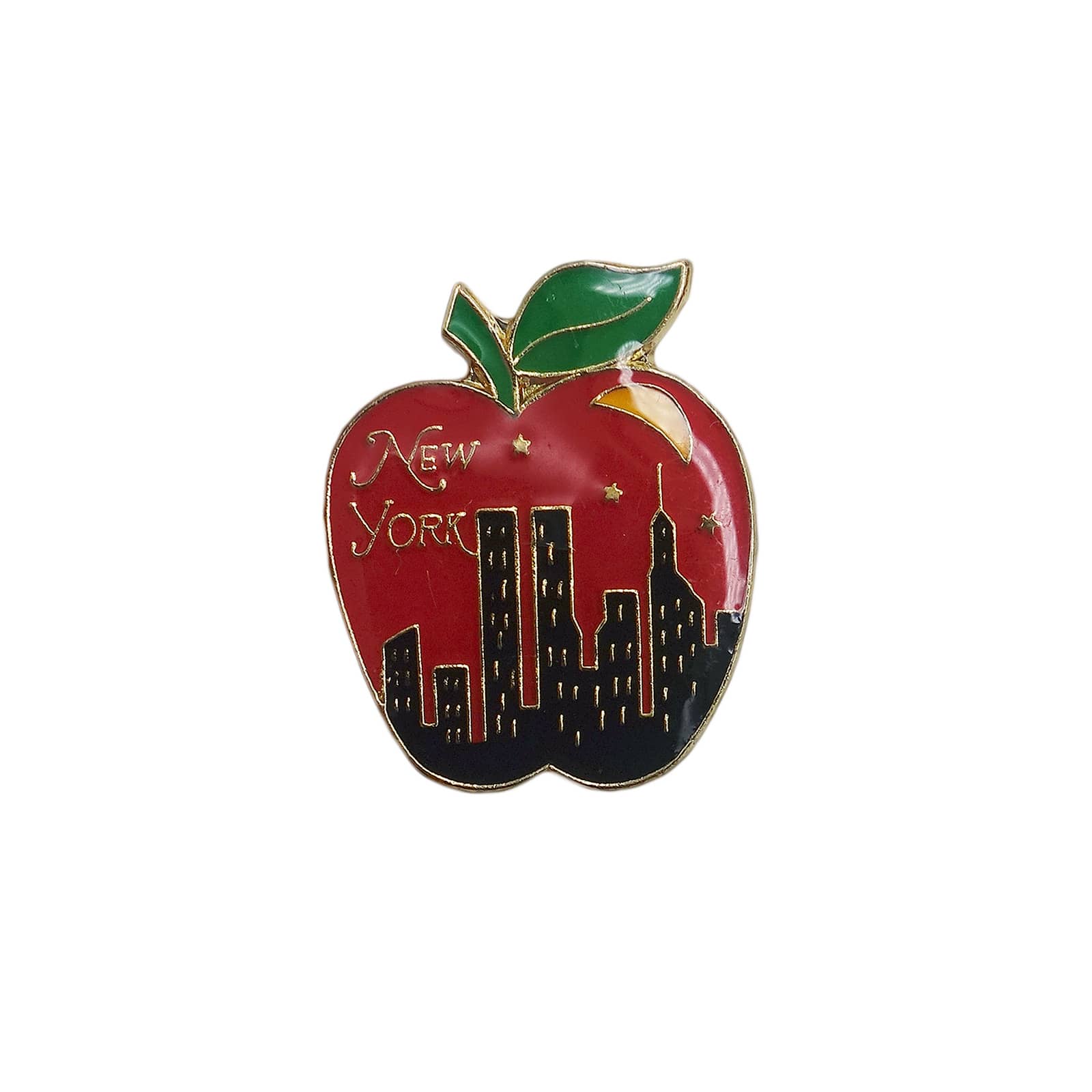 NEW YORK ビッグアップル ピンズ ニューヨーク スカイライン