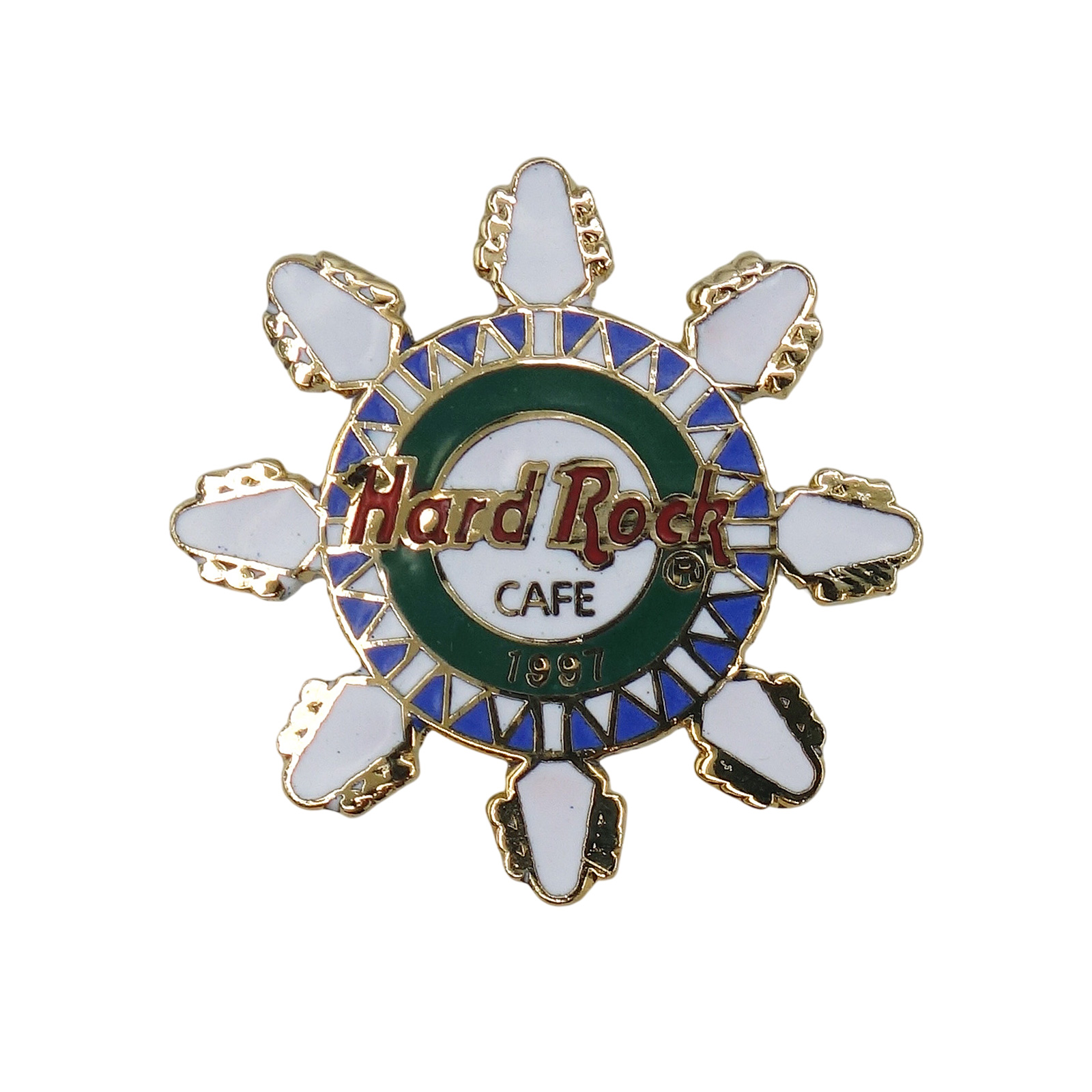 Hard Rock CAFE ギターヘッドの雪結晶 ピンズ ハードロックカフェ
