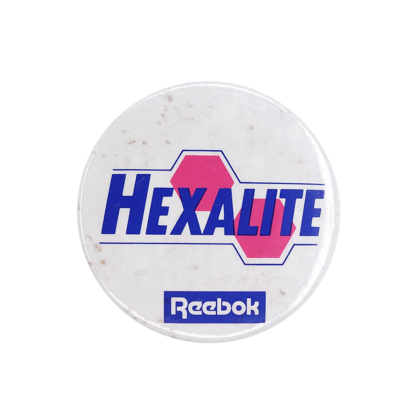 Reebok リーボック HEXALITE 缶バッジ バッチ